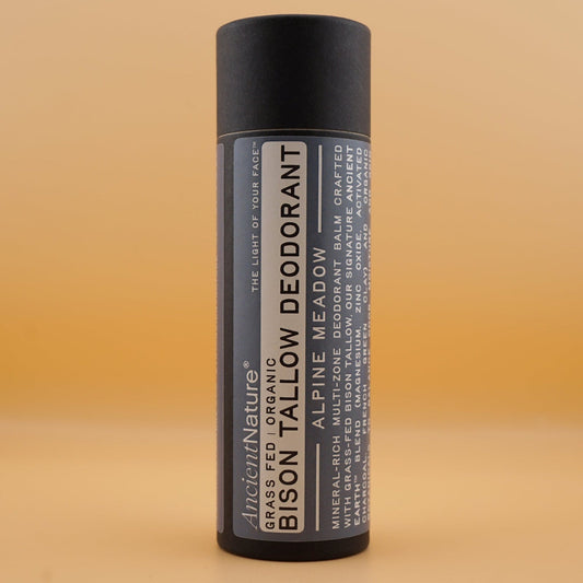 Ancient Nature bison tallow deodorant — how a tallow deodorant works